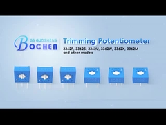 3362P 0.5W 100K シングルサーメットトリマーポテンチオメーター 調整可能な抵抗